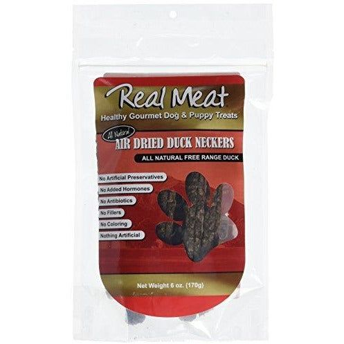 The Real Meat Company  Duck Ground Dried Necks