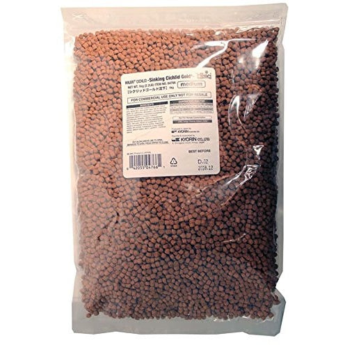 Hikari 2.2-Pound Sinking Cichlid Gold Pellets for Pets, Medium