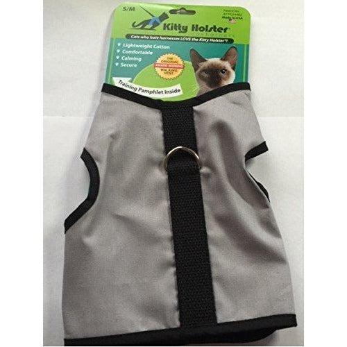 Kitty Holster Cat Harness Gray Small Medium