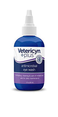 Vetericyn Plus All Animal Eye Wash, 3 Ounces Per Pack