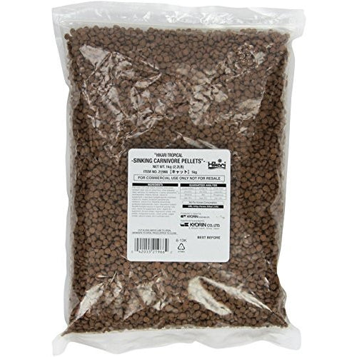 Hikari Usa Inc AHK21966 tropical sinking carnivore pellets 2.2-Pound