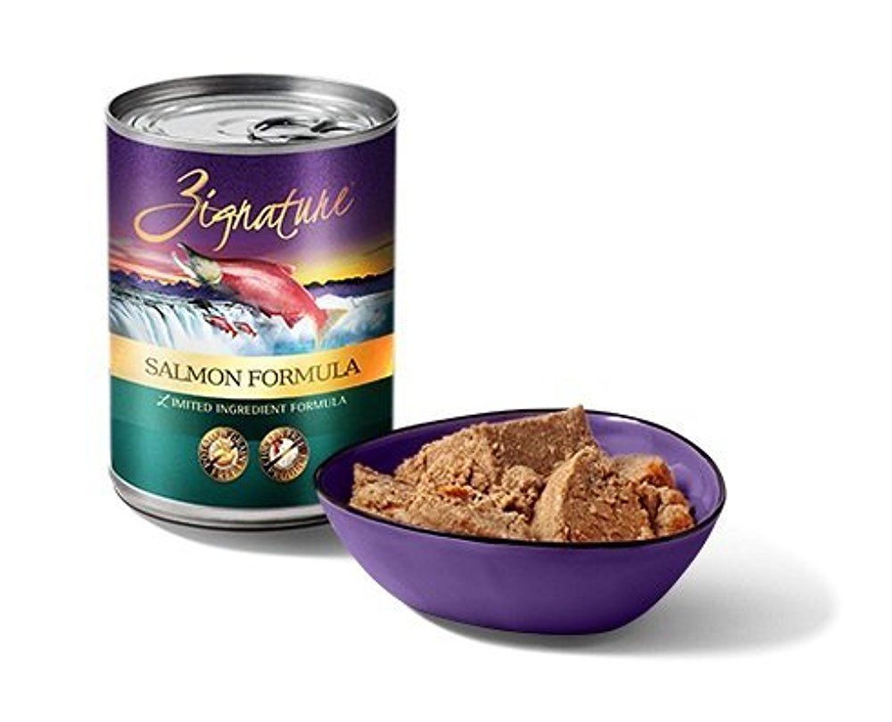 Zignature Salmon Formula Canned Dog Food (12 Pack), 13 oz