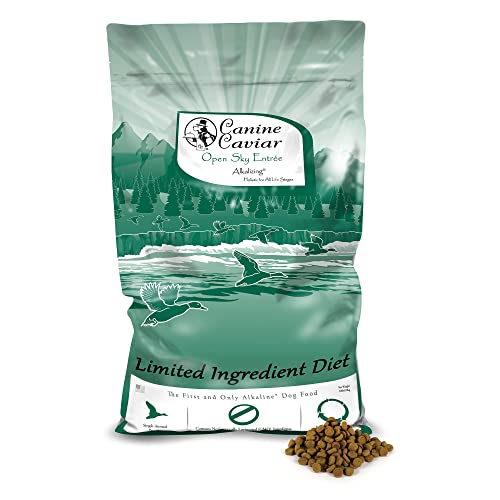 Canine Caviar Limited Ingredient Alkaline Holistic Dog Food - Duck & Chickpea- Open Sky Entrée 22#