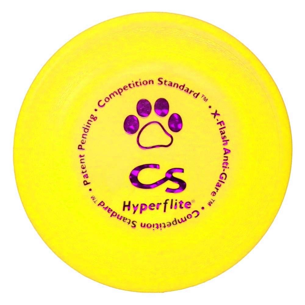Hyperflite K-10 Competition Standard Dog Disc Yellow