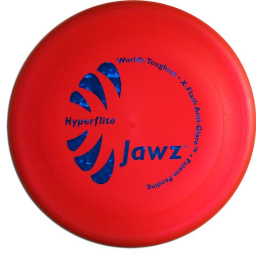 Hyperflite Jawz Competition Dog Disc 8.75 Inch, Worlds Toughest, Best Flying, Puncture Resistant, Dog Frisbee, Not a Toy Competition Grade, Outdoor Flying Disc Training Mango