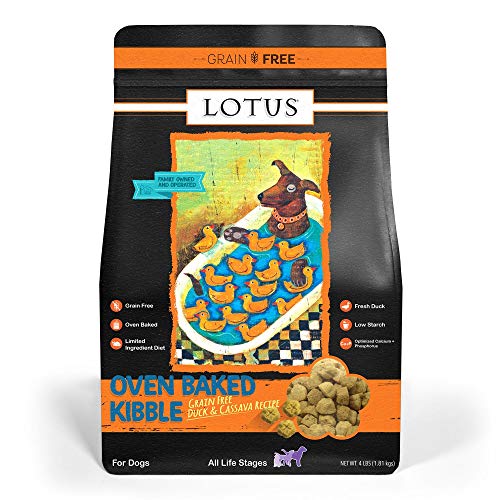 Lotus Dry Dog Food, 4 Lb., Duck And Sweet Potato