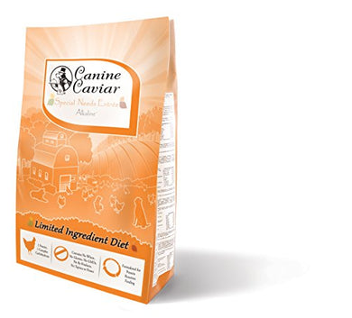 Canine Caviar Limited Ingredient Alkaline Holistic Dog Food - Chicken & Brown Rice - Special Need Entrée 4#