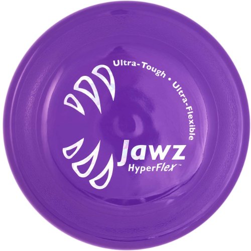 Hyperflite Jawz Competition Dog Disc 8.75 Inch, Worlds Toughest, Best Flying, Puncture Resistant, Dog Frisbee, Not a Toy Competition Grade, Outdoor Flying Disc Training Purple