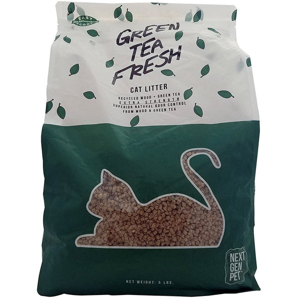 Next Gen Pet Green Tea Fresh Cat Litter 5 Pound Bag