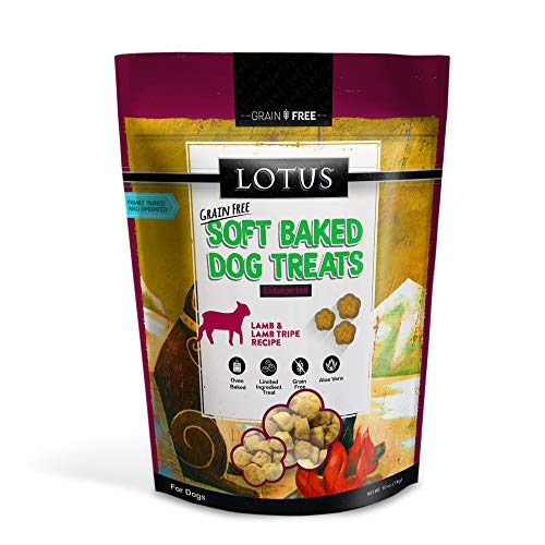 Lotus Pet Foods, Soft Baked Treat Lamb and Tripe, 10 Ounce