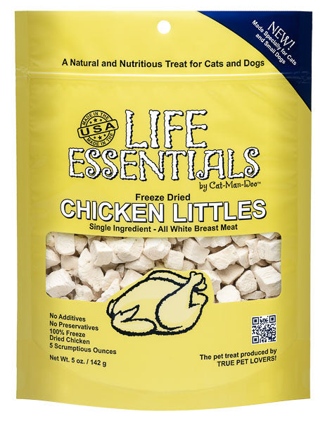 Life Essentials Freeze Dried Chicken Littles - 5 oz