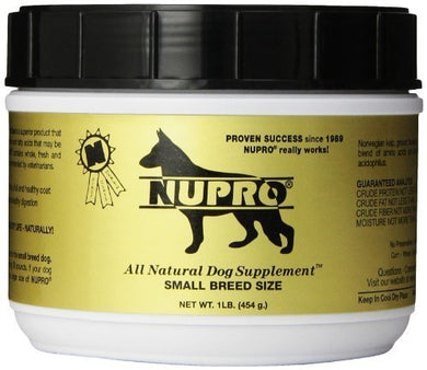 Nupro Small Breed Dog Food Supplement for Small Dogs of All Ages, 1 Pound