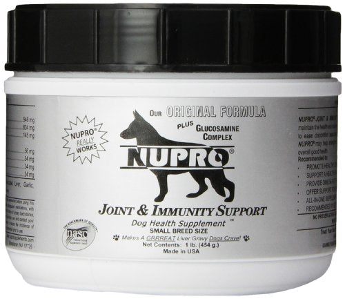 Nupro Joint and Immunity Support for Dogs, 1-Pound (Small Breed Size)