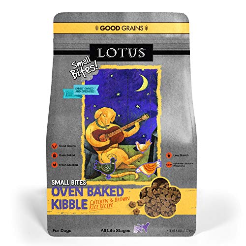 Lotus Small Bite Dry Dog Food, Chicken, 5 Lb.