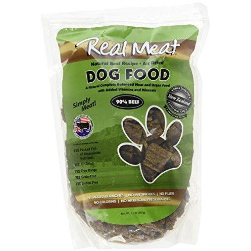 Real Meat Air Dried Beef Pet Treat, 2 lb